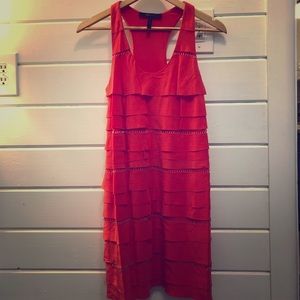 Racerback cocktail dress
